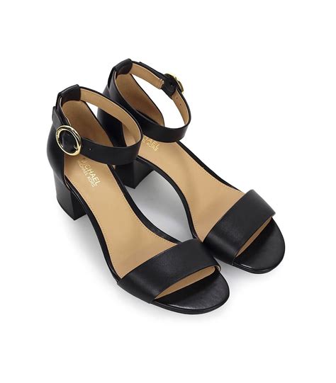 michael kors lena flex mid black|Michael Michael Kors Lena Flex Mid Sandals .